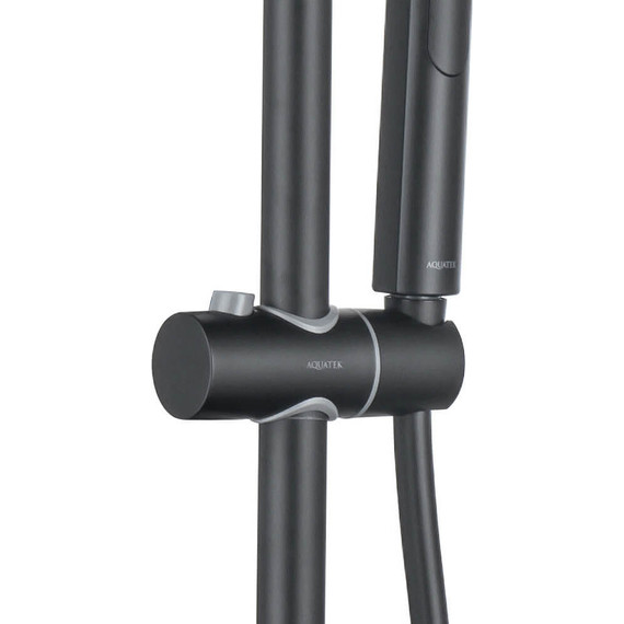 Душевая стойка Aquatek Вега AQ2060MB, чёрный матовый, Цвет производителя: чёрный матовый - фото 9