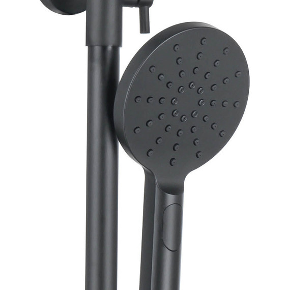 Душевая стойка Aquatek Вега AQ2060MB, чёрный матовый, Цвет производителя: чёрный матовый - фото 10