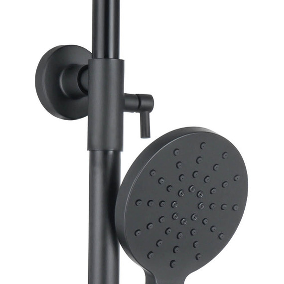 Душевая стойка Aquatek Вега AQ2060MB, чёрный матовый, Цвет производителя: чёрный матовый - фото 11