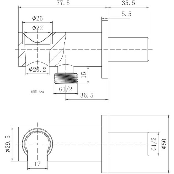 Шланговое подсоединение Aquatek  AQ2455CR - фото, картинка 2 Шланговое подсоединение Aquatek  AQ2455CR - фото 2
