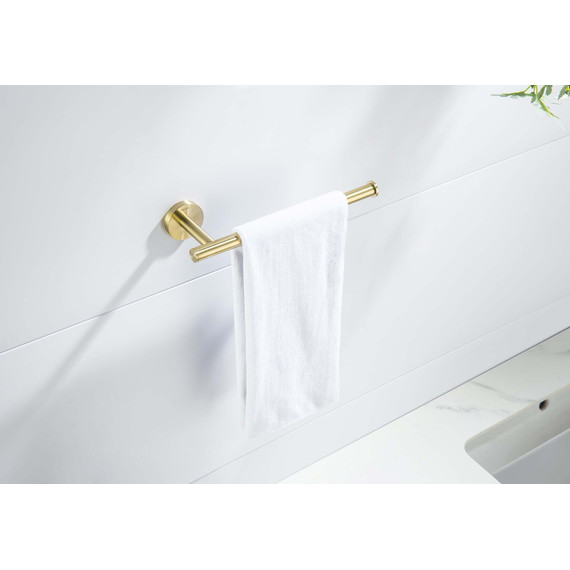 Полотенцедержатель Aquatek Оберон AQ4219BG, цвет золото шлифованное - фото 3