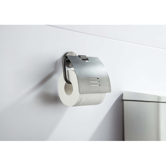 Держатель для туалетной бумаги Aquatek Бетта AQ4609BGM, цвет оружейная сталь - фото 2