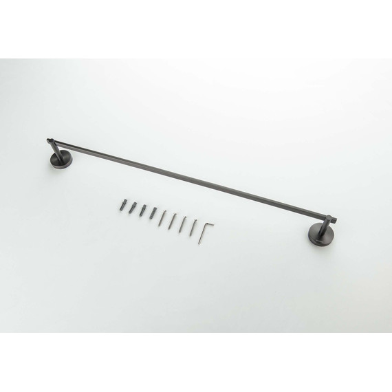 Полотенцедержатель Aquatek Бетта AQ4614BGM, цвет оружейная сталь - фото 3