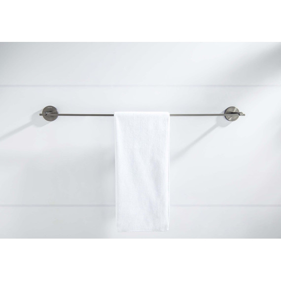 Полотенцедержатель Aquatek Бетта AQ4614BGM, цвет оружейная сталь - фото 4