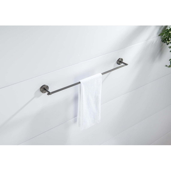 Полотенцедержатель Aquatek Бетта AQ4614BGM, цвет оружейная сталь - фото 5