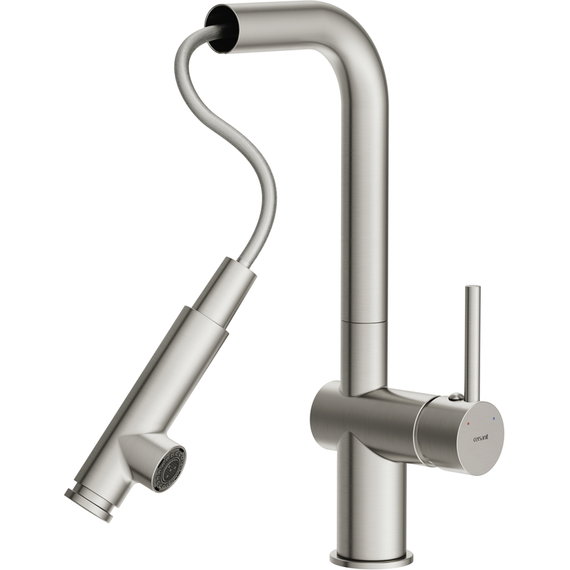 Смеситель для кухни Cersanit Flavis A68238, сатин - фото 7