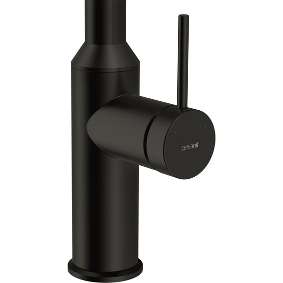 Смеситель для кухни Cersanit Flavis A68240, чёрный - фото 3