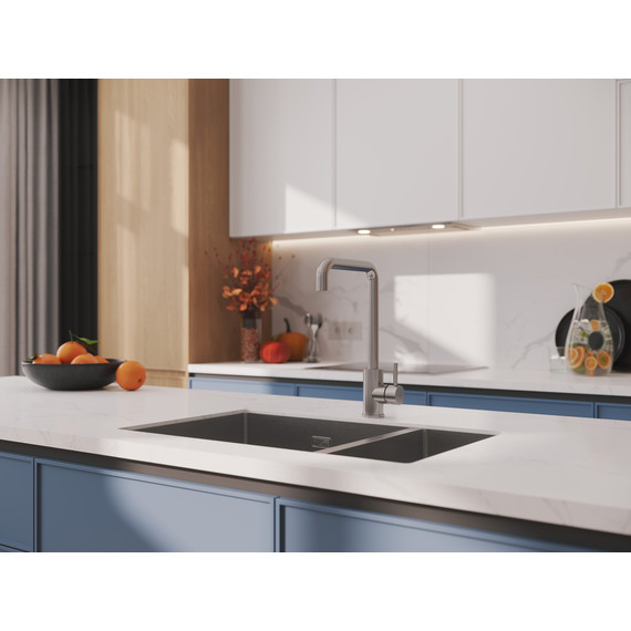 Смеситель для кухни Cersanit Como A64845, сатин - фото 10