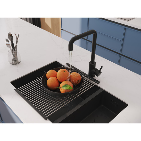 Смеситель для кухни Cersanit Como A68246, чёрный - фото 12