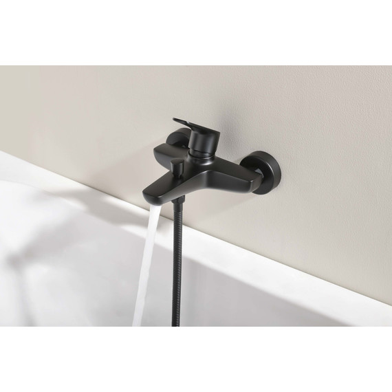 Смеситель для ванны Aquatek Бетта AQ1140MB, чёрный матовый, Цвет производителя: чёрный матовый - фото 4