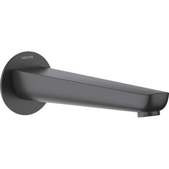 Излив для ванны Aquatek Бетта AQ1141MB, чёрный матовый - фото 2