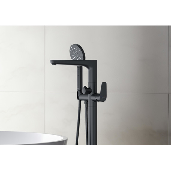 Смеситель для ванны Aquatek Бетта AQ1145MB, чёрный матовый, Цвет производителя: чёрный матовый - фото 6