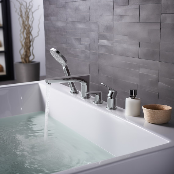 Смеситель для ванны Aquatek Бетта AQ1148CR, Цвет производителя: хром - фото 4