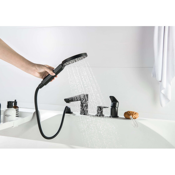 Смеситель для ванны Aquatek Бетта AQ1148MB, чёрный матовый, Цвет производителя: чёрный матовый - фото 6