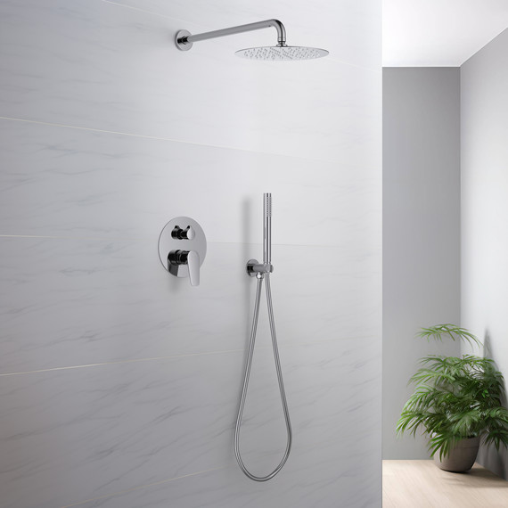 Душевая система для душа Aquatek Бетта AQ1172CR (со скрытой частью), Цвет производителя: хром - фото 8