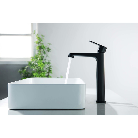 Смеситель для раковины высокий Aquatek Оберон AQ1204MB, чёрный матовый, Цвет производителя: чёрный матовый - фото, картинка 7 Смеситель для раковины высокий Aquatek Оберон AQ1204MB, чёрный матовый, Цвет производителя: чёрный матовый - фото 7