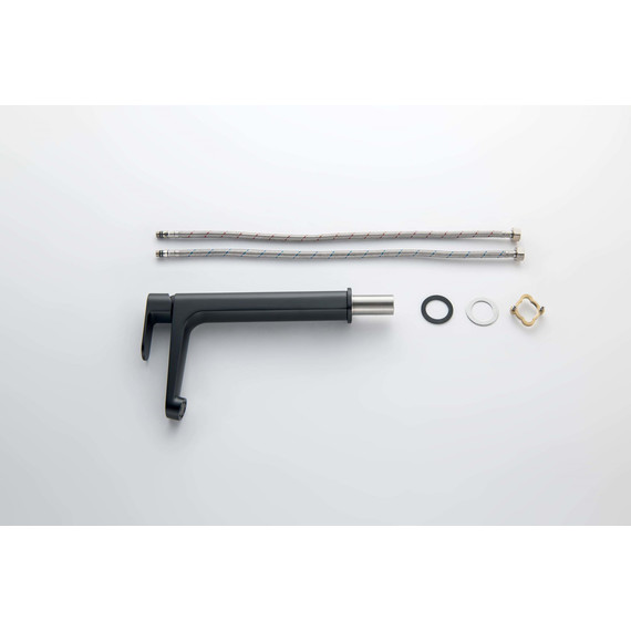 Смеситель для раковины высокий Aquatek Оберон AQ1204MB, чёрный матовый, Цвет производителя: чёрный матовый - фото, картинка 9 Смеситель для раковины высокий Aquatek Оберон AQ1204MB, чёрный матовый, Цвет производителя: чёрный матовый - фото 9