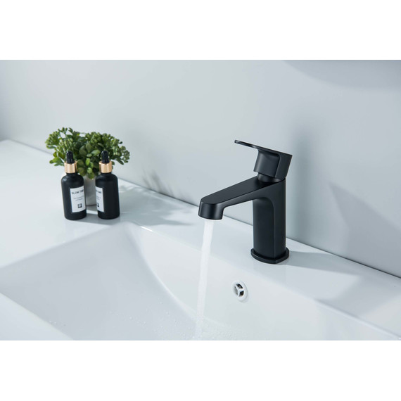 Смеситель для раковины Aquatek Оберон AQ1210MB, чёрный матовый, Цвет производителя: чёрный матовый - фото 3