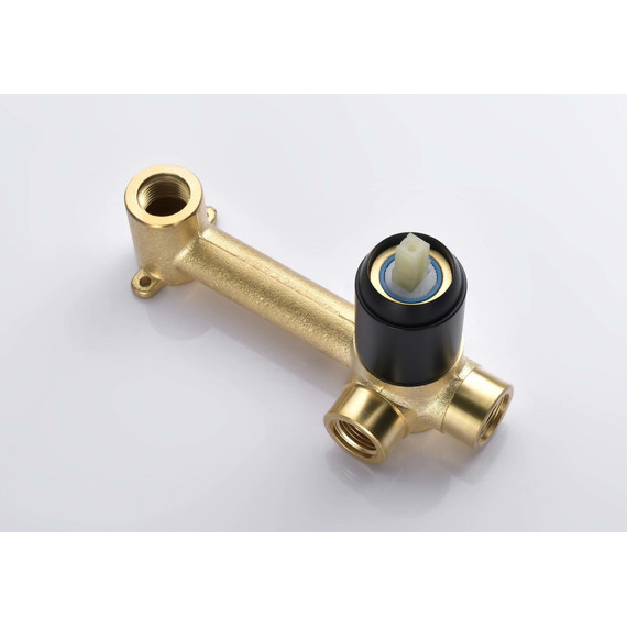 Смеситель для раковины настенный Aquatek Оберон AQ1213MB, чёрный матовый, Цвет производителя: чёрный матовый - фото 12