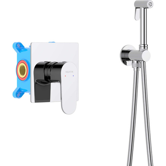 Набор для гигиенического душа Aquatek Оберон AQ1219CR (со скрытой частью) - фото 5