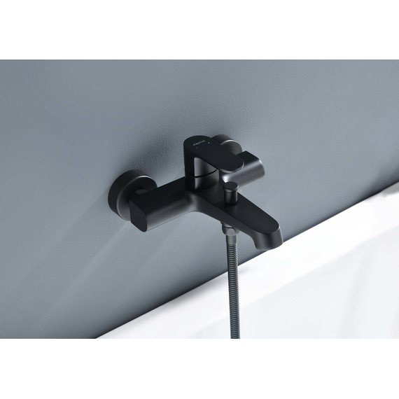 Смеситель для ванны Aquatek Оберон AQ1240MB, чёрный матовый, Цвет производителя: чёрный матовый - фото 3