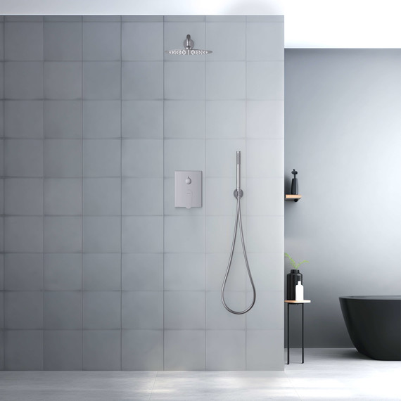 Душевая система для душа Aquatek Оберон AQ1272CR (со скрытой частью), Цвет производителя: хром - фото 3