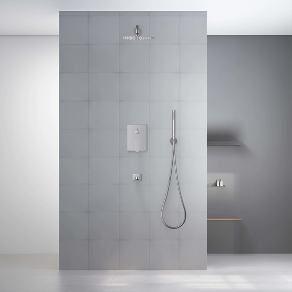 Душевая система для ванны Aquatek Оберон AQ1273CR (со скрытой частью), Цвет производителя: хром - фото 3