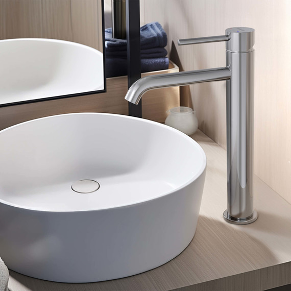 Смеситель для раковины высокий Aquatek Европа AQ1304CR, Цвет производителя: хром - фото, картинка 4 Смеситель для раковины высокий Aquatek Европа AQ1304CR, Цвет производителя: хром - фото 4