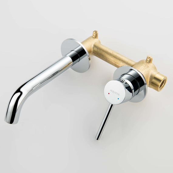 Смеситель для раковины настенный Aquatek Европа AQ1313CR, Цвет производителя: хром - фото, картинка 3 Смеситель для раковины настенный Aquatek Европа AQ1313CR, Цвет производителя: хром - фото 3
