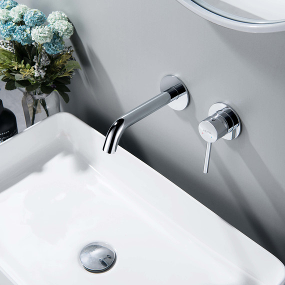 Смеситель для раковины настенный Aquatek Европа AQ1313CR, Цвет производителя: хром - фото, картинка 4 Смеситель для раковины настенный Aquatek Европа AQ1313CR, Цвет производителя: хром - фото 4