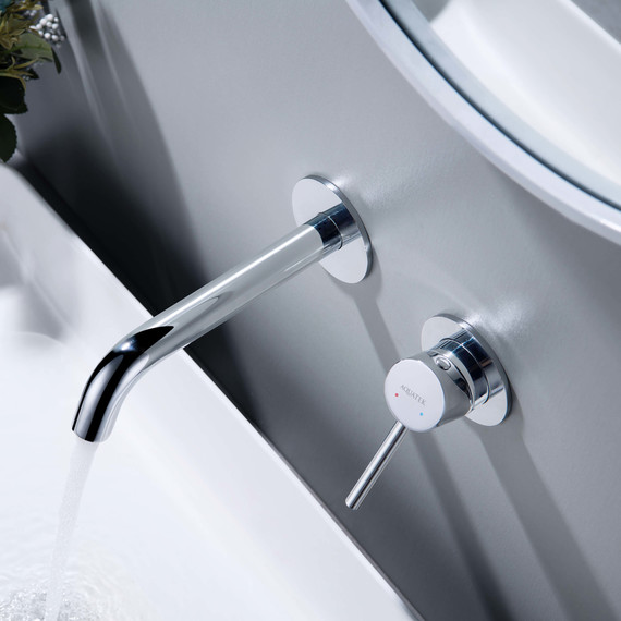 Смеситель для раковины настенный Aquatek Европа AQ1313CR, Цвет производителя: хром - фото, картинка 6 Смеситель для раковины настенный Aquatek Европа AQ1313CR, Цвет производителя: хром - фото 6