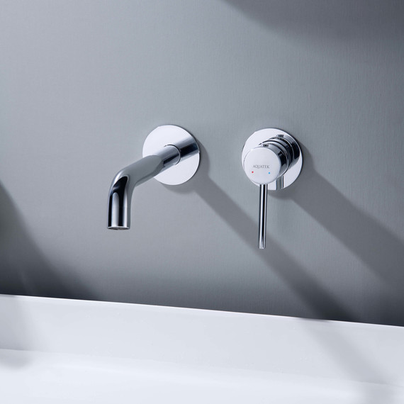 Смеситель для раковины настенный Aquatek Европа AQ1313CR, Цвет производителя: хром - фото, картинка 9 Смеситель для раковины настенный Aquatek Европа AQ1313CR, Цвет производителя: хром - фото 9