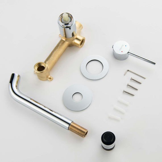 Смеситель для раковины настенный Aquatek Европа AQ1313CR, Цвет производителя: хром - фото, картинка 11 Смеситель для раковины настенный Aquatek Европа AQ1313CR, Цвет производителя: хром - фото 11