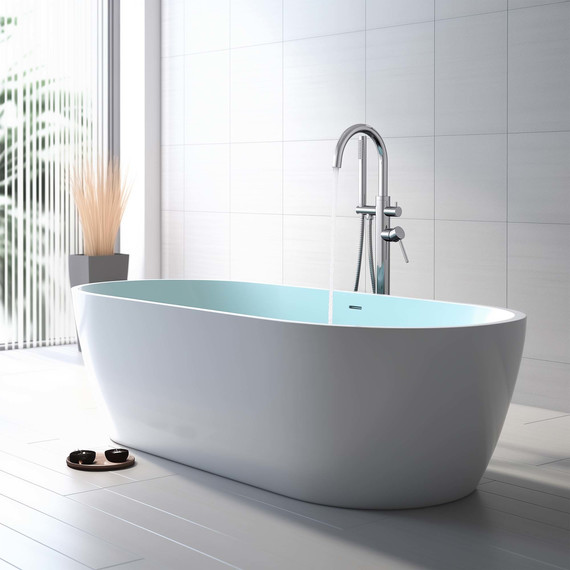 Смеситель для ванны Aquatek Европа AQ1345CR, Цвет производителя: хром - фото 7