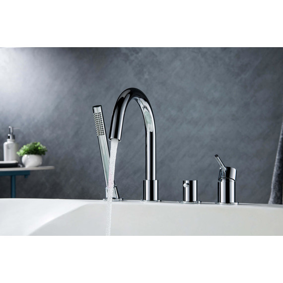 Смеситель для ванны Aquatek Европа AQ1348CR, Цвет производителя: хром - фото 7