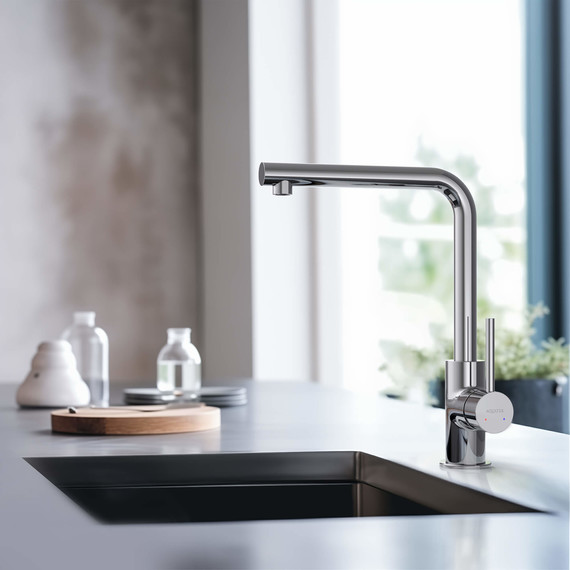 Смеситель для кухни Aquatek Европа AQ1380CR, Цвет производителя: хром - фото 4