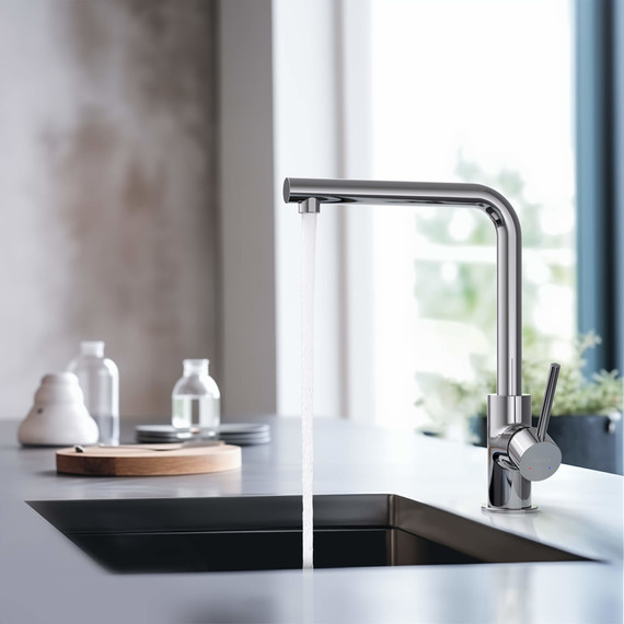 Смеситель для кухни Aquatek Европа AQ1380CR, Цвет производителя: хром - фото 5