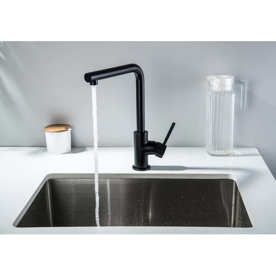Смеситель для кухни Aquatek Европа AQ1380MB, чёрный матовый, Цвет производителя: чёрный матовый - фото 12