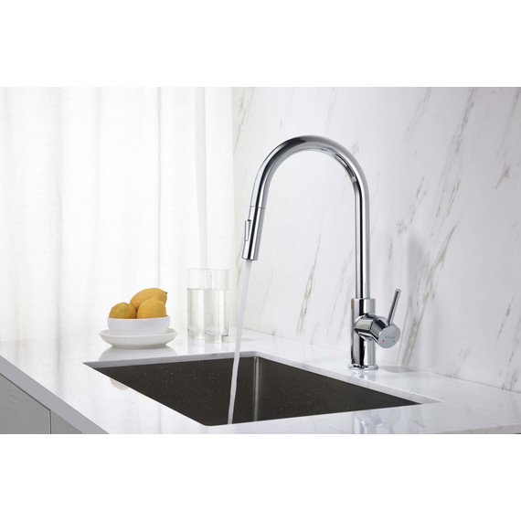 Смеситель для кухни Aquatek Европа AQ1384CR, Цвет производителя: хром - фото 5