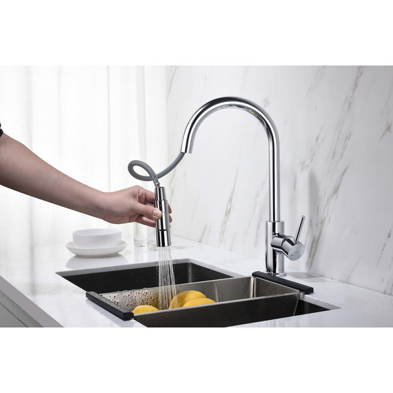 Смеситель для кухни Aquatek Европа AQ1384CR, Цвет производителя: хром - фото 10