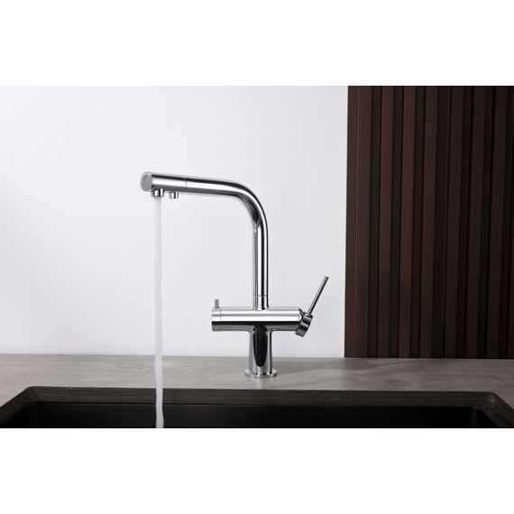 Смеситель для кухни Aquatek Европа AQ1385CR, Цвет производителя: хром - фото 3