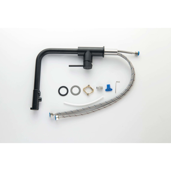 Смеситель для кухни Aquatek Европа AQ1386MB, чёрный матовый, Цвет производителя: чёрный матовый - фото 6