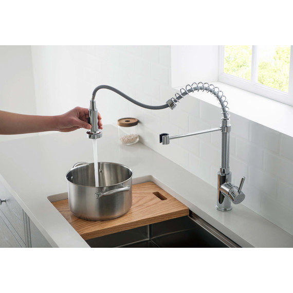 Смеситель для кухни Aquatek Европа AQ1387CR, Цвет производителя: хром - фото 8