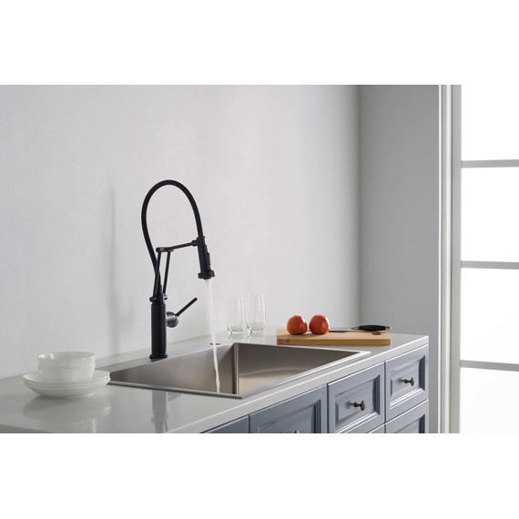 Смеситель для кухни Aquatek Европа AQ1388MB, чёрный матовый, Цвет производителя: чёрный матовый - фото 3