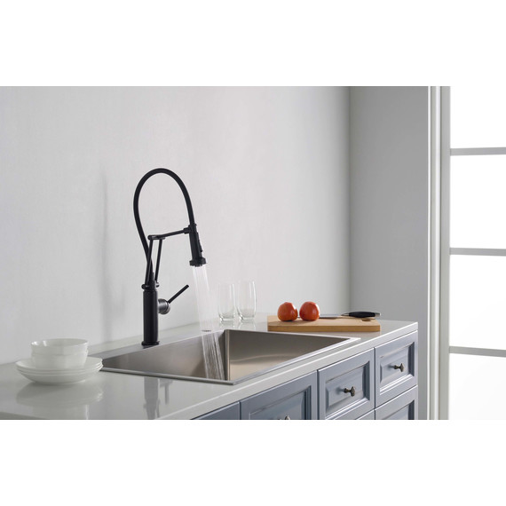 Смеситель для кухни Aquatek Европа AQ1388MB, чёрный матовый, Цвет производителя: чёрный матовый - фото 4