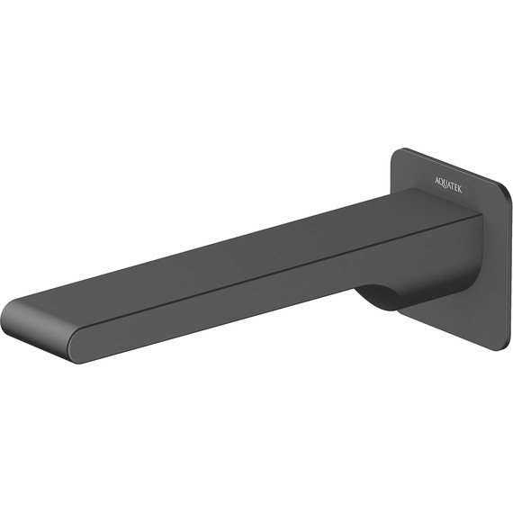 Излив для ванны Aquatek Лира AQ1441MB, чёрный матовый - фото 2