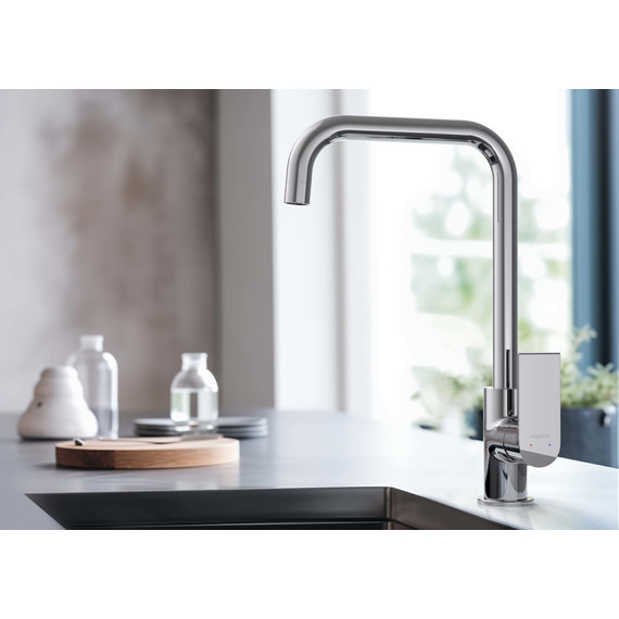 Смеситель для кухни Aquatek Лира AQ1480CR, Цвет производителя: хром - фото 3