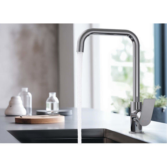 Смеситель для кухни Aquatek Лира AQ1480CR, Цвет производителя: хром - фото 4