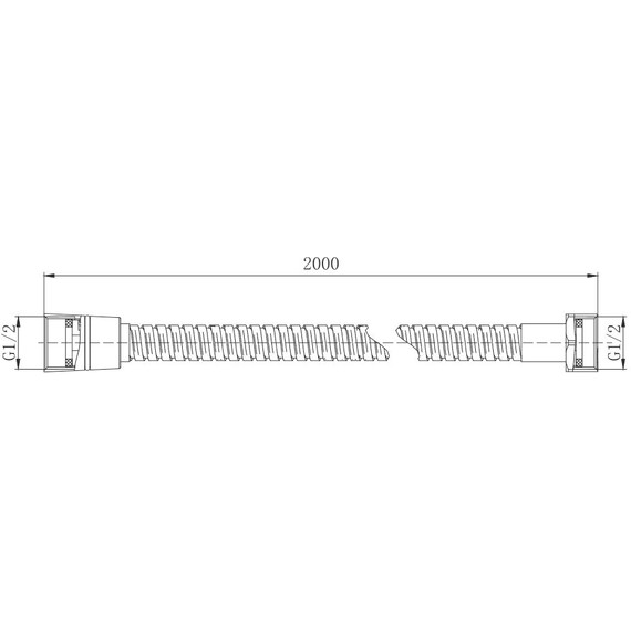 Душевой шланг Aquatek  AQ2102CR - фото 4