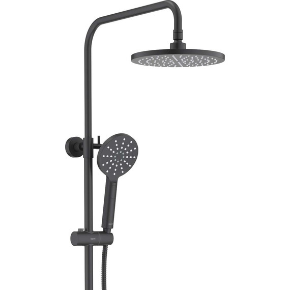 Душевая стойка Aquatek Бетта AQ2160MB, чёрный матовый, Цвет производителя: чёрный матовый - фото 2